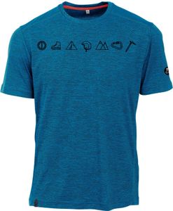 Maul Herren Grinberg fresh T-Shirt blue 58