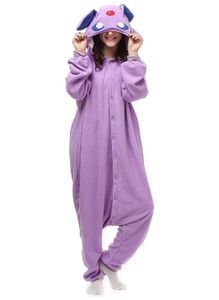 Männer Frauen Uni Koala Halloween Kostüm Anime Tier Cosplay Hoodie Onesie Pyjamas Karikatur Partei Halloween Nachtwäsche Schlafanzug M (Lty8 purple)