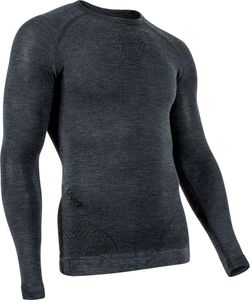 UYN Langarm Fahrrad-Shirt - FUSYON CASHMERE - Schwarz 2XL