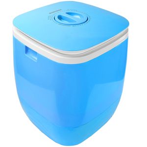 Syntrox 2,0 Kg Waschmaschine Miniwaschmaschine mit Timer und Schleuder 150 W blau