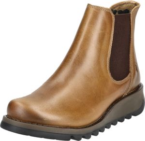 FLY London Stiefelette Stiefelette Leder/Textil
