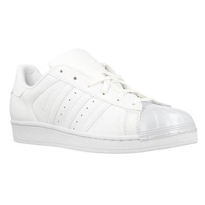 adidas SUPERSTAR GLOSSY TOE W BB0683 Weiß, Größe:UK 5.5 - EUR 38 2/3 - 24 cm