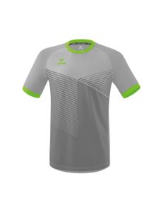 Erima Fußball Mantua Trikot Herren Kinder silbergrau grün gecko Gr XL