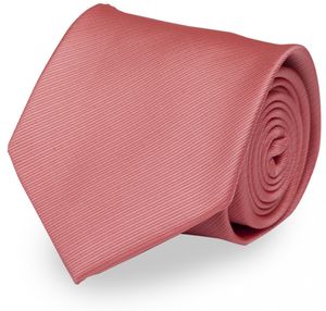 Fabio Farini - Krawatte - einfarbige Herren Schlips - Unicolor Krawatte in 6cm oder 8cm Breite Breit (8cm), Dunkelrosa perfekt als Geschenk