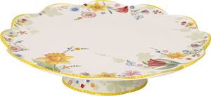 Tortový tanier Villeroy & Boch Spring Awakening na nohe