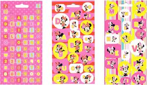 Sticker Minnie Mouse -7a- ABC