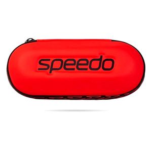 Speedo Schwimmbrillen Etui rot schwarz