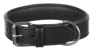 Trixie Hundehalsband Active Leder breit schwarz