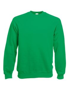 Classic Raglan Sweatshirt Pullover - Farbe: Kelly Green - Größe: L