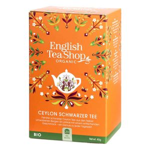 ETS - Ceylon Schwarzer Tee, BIO Demeter, 20 Teebeutel