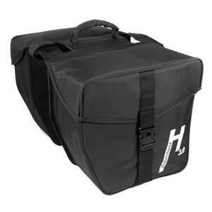 Haberland Doppeltasche Basic L 3.0, 31 x 31 x 16 cm, 31 Liter, schwarz