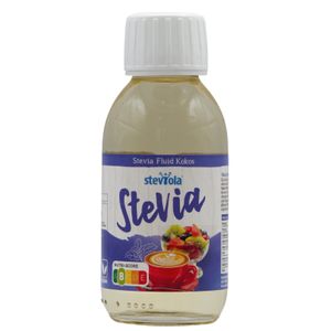 Steviola® Stevia Fluid Kokos 125ml | Flavour Drops | vegan | flüssige Süße | Stevia Tropfen | Zuckerersatz | kalorienarm | flüssiges Stevia