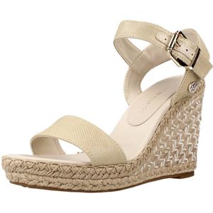 TOMMY HILFIGER SHINY TOUCHES HIGH WEDGE Beige