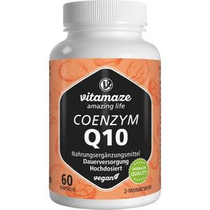 Coenzym Q10 200 mg vegan Kapseln 60 St