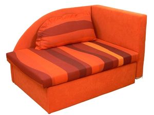 MOB, Dětská postel 80 cm - Korey (s pěnovou matrací) (L)