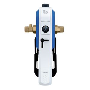 BWT Einhebel-Filter E1 HWS mit Druckminderer, 1", weiß-blau, 40385