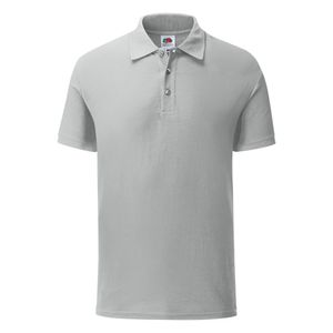 Fruit Of The Loom Herren Iconic Pique Polo Shirt PC3571 (L) (Zink Grau)