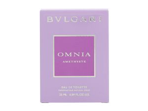 Bvlgari Omnia Amethyste Edt Spray 10040185 ITALIEN Karton @ 1 Flasche x 25 ml