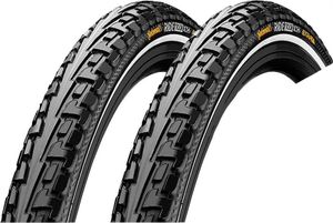 2x Continental Silber Reifen Ride Tour Schwarz Reflex 28 x 1,60 (42-622)"