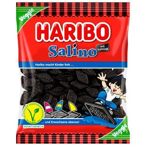 Haribo Salino salzig würzige Salmiak Lakritz Rauten veggie 175g