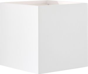 BRILLIANT weiße LED Außenwandleuchte ISAK | Up/Down Light | IP54 | verstellbarer Abstrahlwinkel | 6W  500 Lumen  3000 Kelvin | Metall/Glas | 10x10 cm