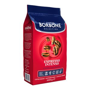 Caffé Borbone Selection Espresso Intenso 1000g | ganz Kaffeebohnen 100% Robusta Bohnen | Vollautomaten und Siebträger