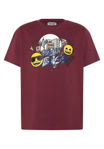 Emoji (0) T-Shirt mit grafischem Art-Motiv