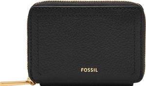 FOSSIL Kartenetui Logan Zip Around Card Case RFID Black schwarz