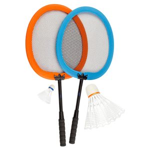 Get & Go Badminton-Set XXL Orange und Blau