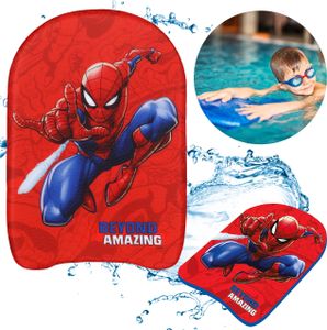 MARVEL Spider-Man Schwimmbrett, leicht und sicher, zum Schwimmenlernen für Kinder, 44x30x4 cm