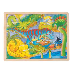 Goki Einlegepuzzle 48T Dinosaurier