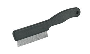 Kerbl Staub- und Flohkamm, 13cm für Katzen, Weiss