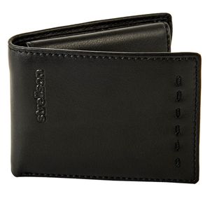 Strellson pánska peňaženka z pravej kože - Oxford Circus BillFold H2, 7x10x1cm (VxDxŠ) čierna