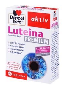 Doppelherz Aktiv Luteina Premium, doplnok stravy 60 kapsúl