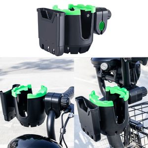 Universeller 2 in 1 Fahrrad Getränkehalter Telefonhalter 360° drehbarer Getränkehalter für E-Bikes, kinderwagen und Fahrräder