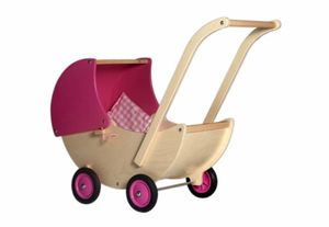 Van Dijk Toys puppen Kinderwagen Holz 57 cm rosa