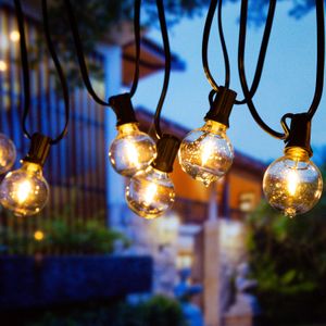 SWAREY LED Lichterkette Außen Innen Lichterketten mit 50er LED Kristallkugeln 30 Meter für Garten, Bäume, Schlafzimmer, Kinderzimmer, Hochzeiten, Partys usw. [Energieklasse A]