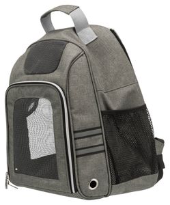 TRIXIE Rucksack für Haustiere Dan 34x44x26 cm Grau