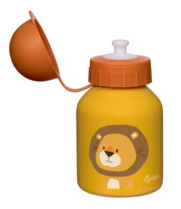 SIGIKID 25115 Trinkflasche Löwe Forest Kinderflasche Mädchen und Jungen Accessoires empfohlen ab 3 Jahren gelb 250ml