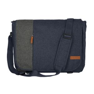 travelite Basics Messenger Bag Marine / Grey