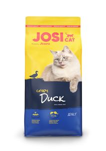 Josera JosiCat Crispy Duck Grainfree Premium - Trockenfutter für ausgewachsene Katzen 18kg