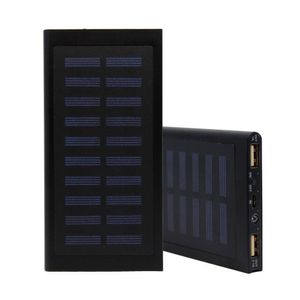 SOONTEC Super Solar Powerbank 5000mAh Solar Ladegerät USB Externer Akku mit 2 Outputs, Power Bank für Smartphones, Tablets und mehr