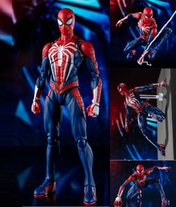 WD Spider-Man Upgraded Suit Sony PS4 Game Edition Actionable Spider-Man Hand-me-down Figur