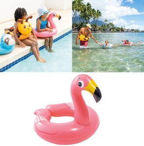 Intex 59220NP - Schwimmring mit Tierkopf - Aufblastier Schwimmtier Schwimmreifen - Flamingo