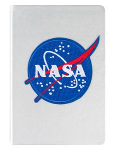 Baagl Notizbuch für Jungen Liniert – A5 Flauschiger Tagebuch mit Linien - Notizblock Journal Notebook für Schule (NASA)