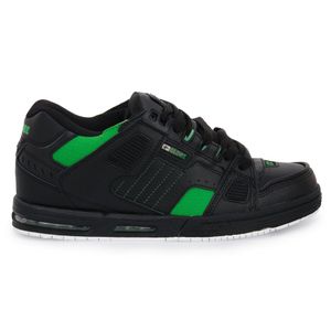 Globe Schuhe Sabre Black Moto Green, SABMOTOGREEN