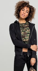 Urban Classics TB1982 | Ladies Classic Zip Hoody Kapuzenjacke Damen - Farbe: Black - Größe: S Urban Classics TB1982 | Ladies Classic Zip Hoody Kapuzenjacke Damen - Farbe: Black - Größe: S