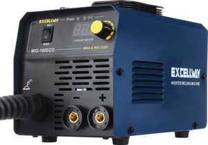 MIG/MMA 160A ECO Schweißgerät Gaslos Inverter Welder IGBT E-Hand Welding Machine MIG/MMA 160A ECO Schweißgerät Gaslos Inverter Welder IGBT E-Hand Welding Machine