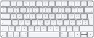 Apple Magic - 60% - Verkabelt & Kabellos - USB + Bluetooth - Aluminium - Weiß