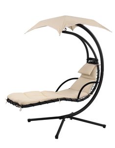 Leco Schwingliege natur - Maße: 180 cm x 103 cm x 200 cm; 36000103